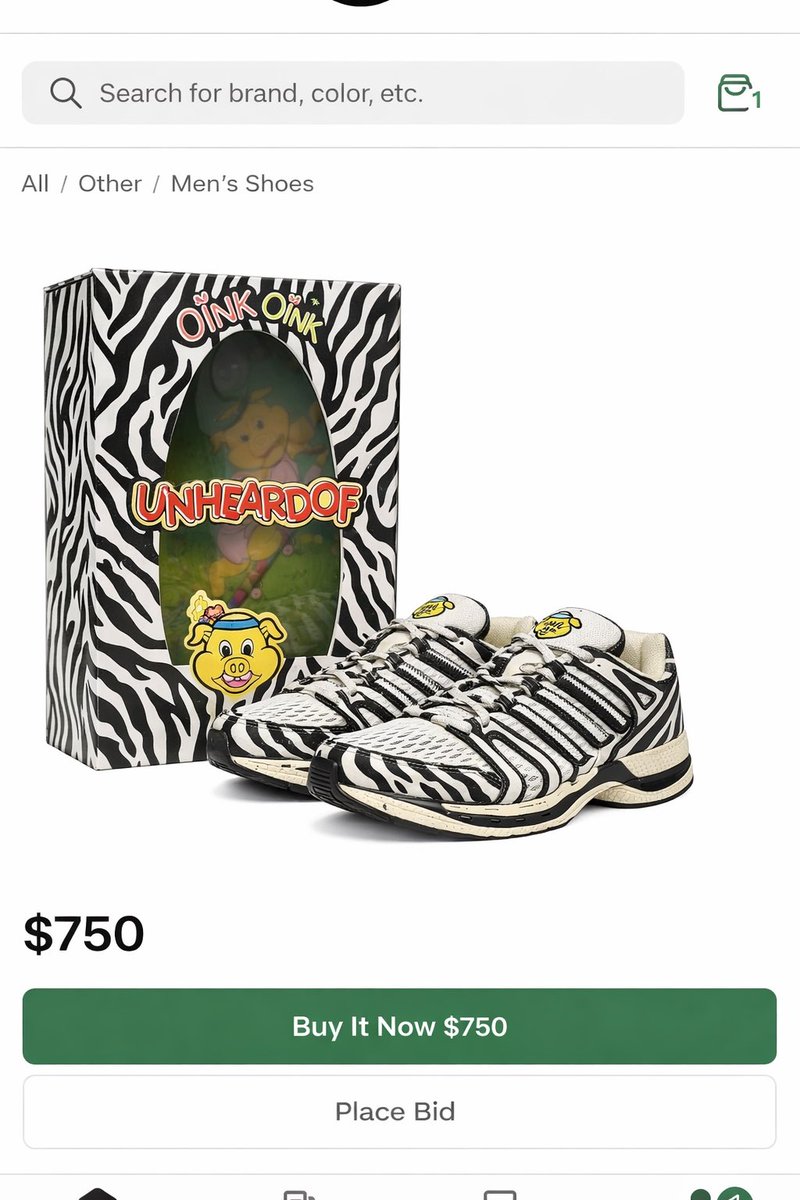 Zack_The_Babe's tweet photo. @unheardofbrand ayo, you guys accidentally sent my fiancee the zebra oinks… 1/1??? https://t.co/v2HWauJzO0