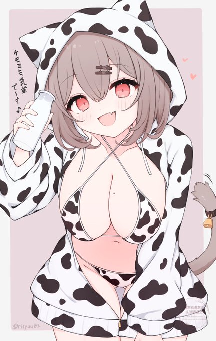 #凍結祭りでフォロワー減ったから自己紹介して逆に増やす
ケモミミとふわふわともちもち描きます～🐈 