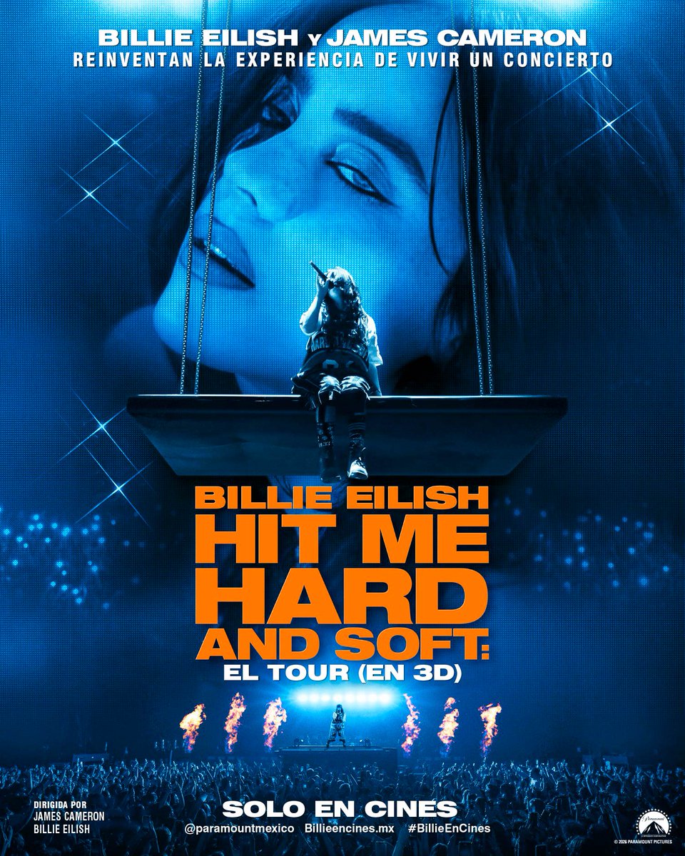 Vive la experiencia BILLIE EILISH — HIT ME HARD AND SOFT: EL TOUR a partir del 7 de mayo en Cinemex.