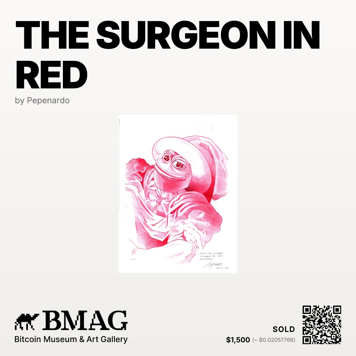 Bitcoin Museum & Art Gallery tweet media