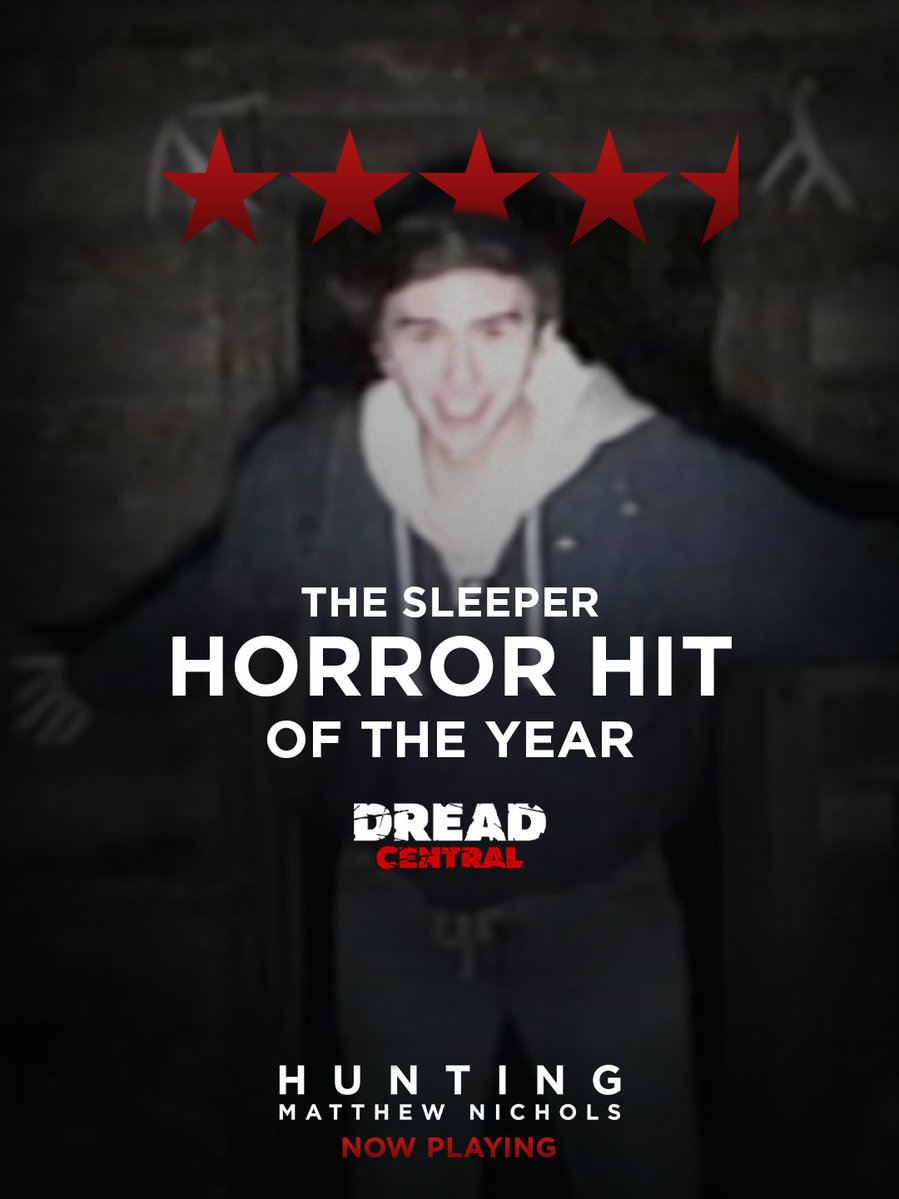 HMNmovie's tweet image. Don’t take our word for it… NOW PLAYING. #hmnjointhehunt #huntingmatthewnichols #movieoftheday