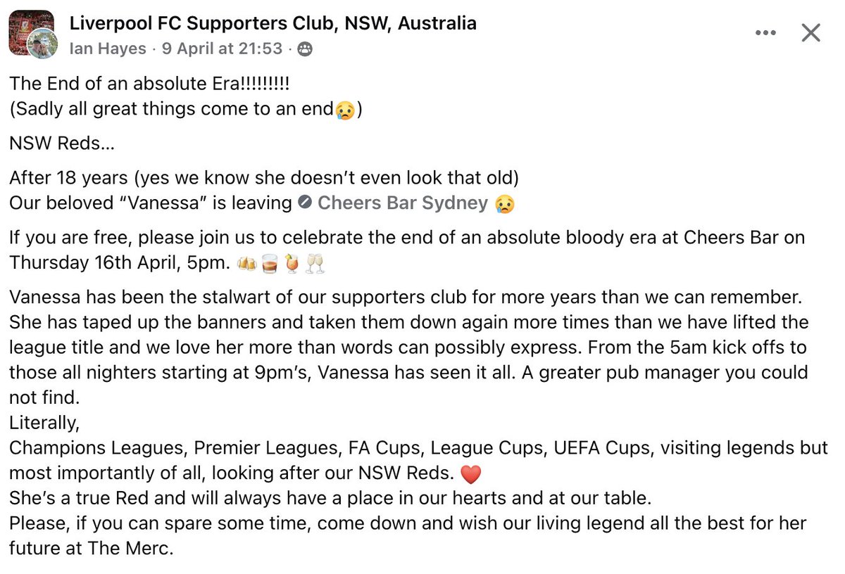 The L Files - Liverpool Australia 🔴 🇦🇺 tweet media