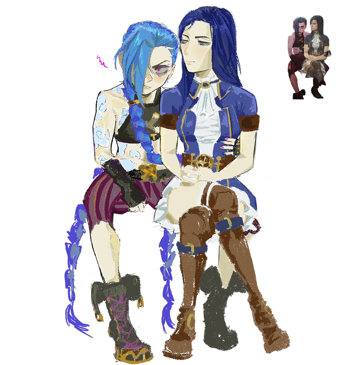 ibonetalks's tweet photo. Jinx no one is trying to steal your girl from you 🙄 #caitjinx https://t.co/guBYbmHkNf