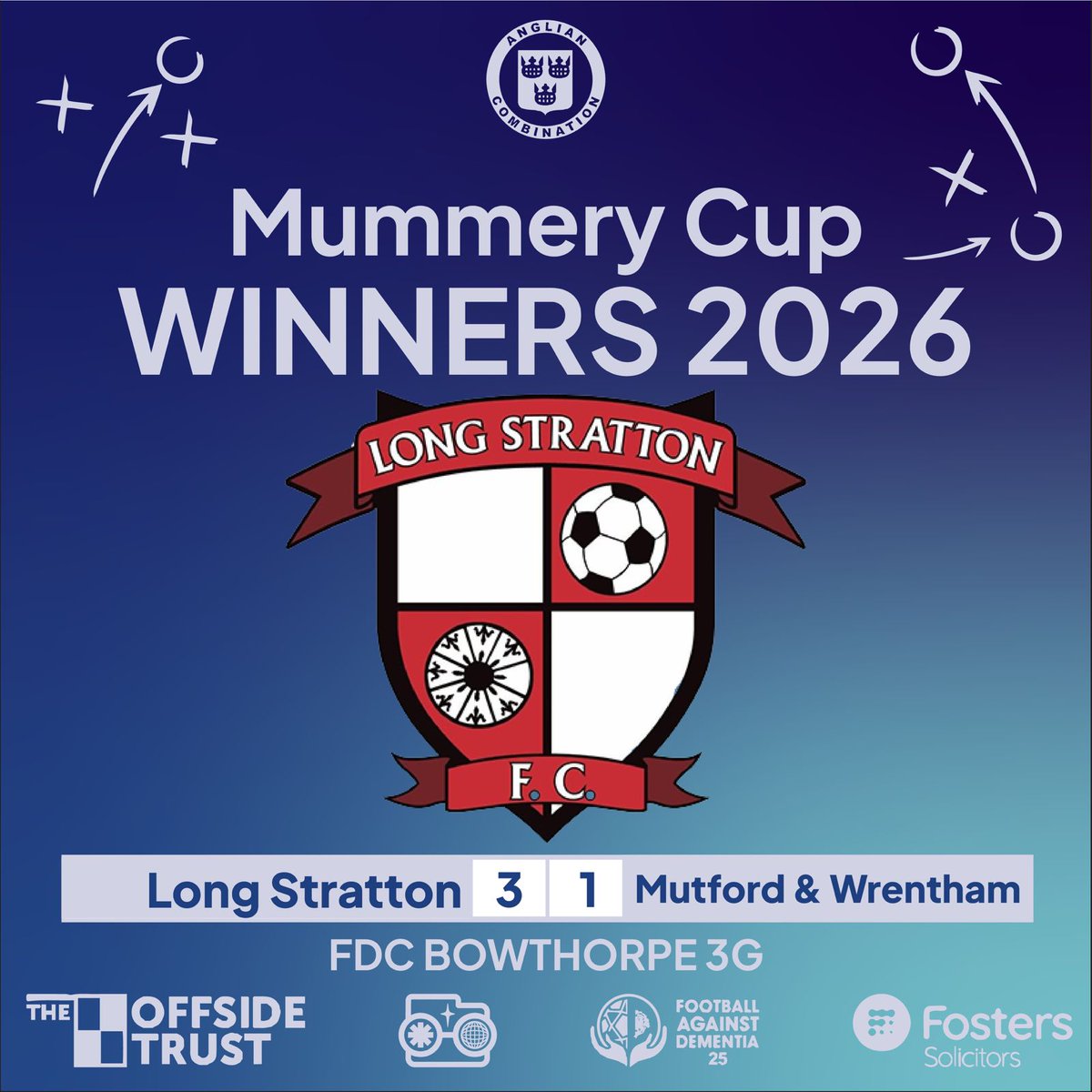 Fosters Solicitors Anglian Combination tweet media