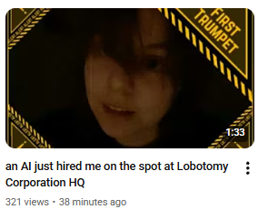 AI can't take My job         snorting Enkephalin with the Safety team

new video