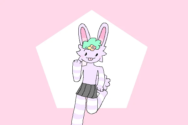 bladeybee2's tweet photo. the somewhat "semi-canon" bunny fit https://t.co/gJYAjxZme5