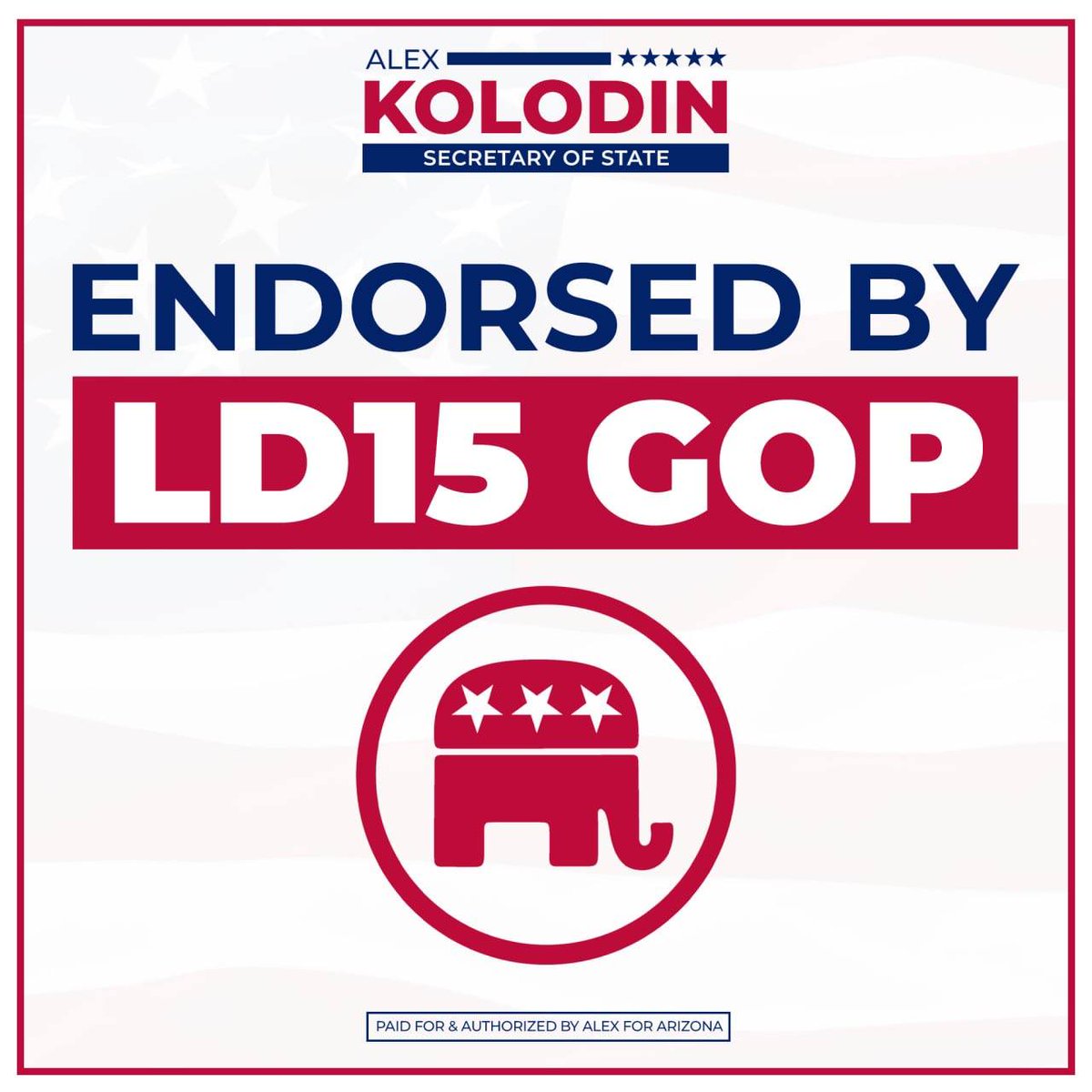 Rep. Alexander Kolodin tweet media