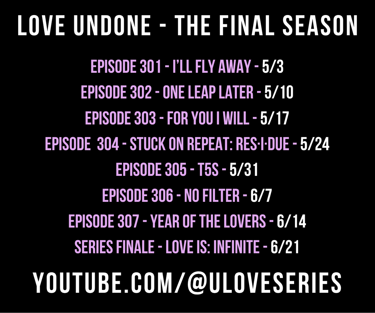 Love Undone Series tweet media