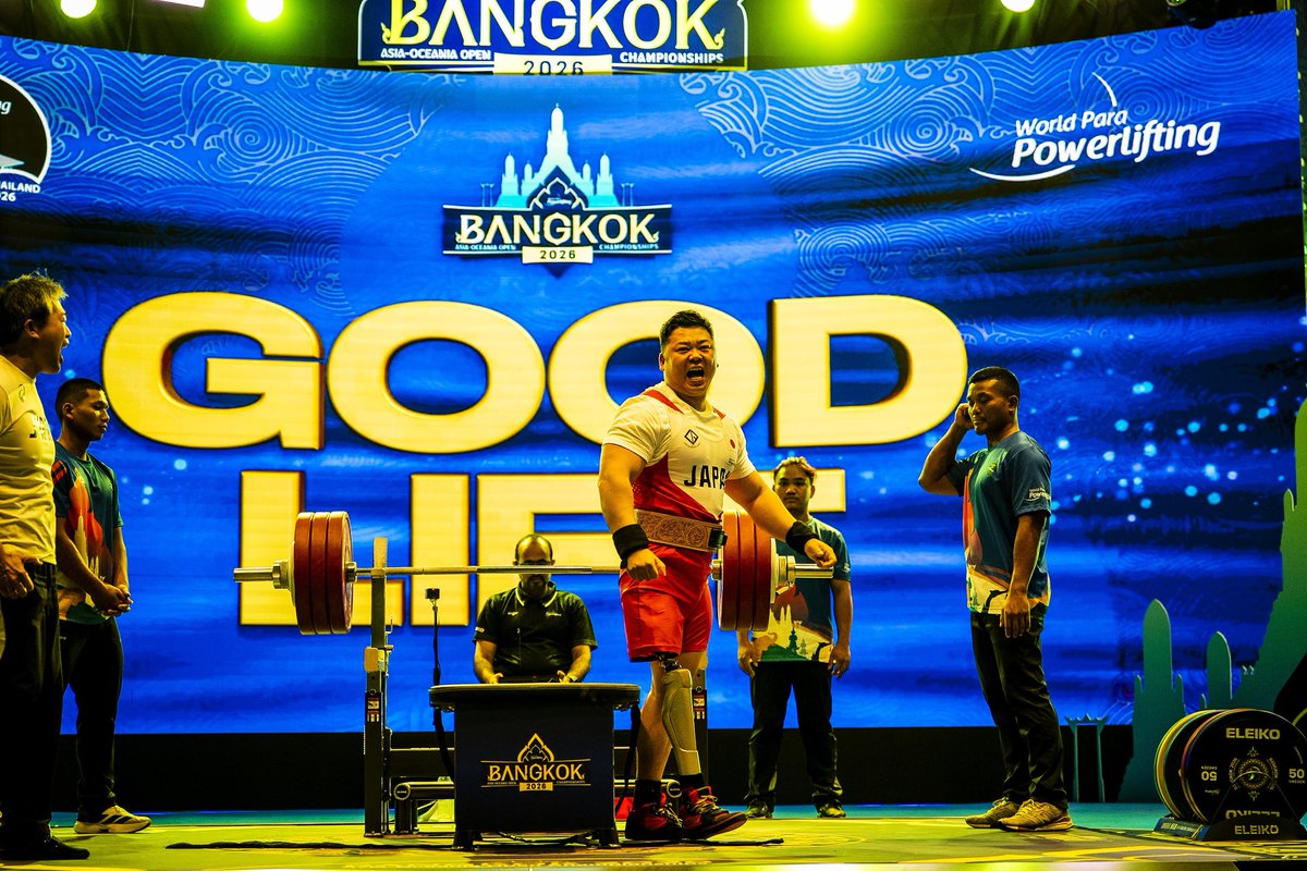 日本パラ・パワーリフティング連盟（公式） tweet media