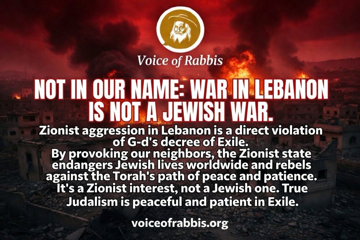 Voice of Rabbis tweet media
