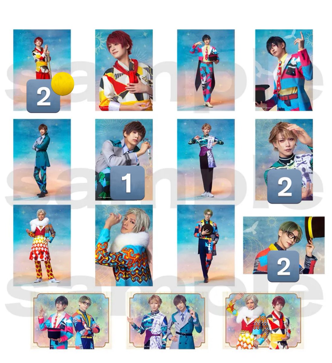 dct_1006's tweet photo. 【譲渡】 エーステ グッズ ランブロ スクエアカード アクスタ

譲 : 咲也 綴 シトロン 伊助 雄三 霞
※カード咲也は箔押し

求 : 定価
至と千景は画像🟡よりランブロは2枚、カードは1枚お引取りをお願いします

4/11.16、新潟、大阪現地お手渡し https://t.co/Wb8jHz8roO