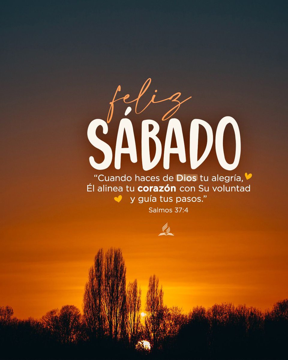 Inicia el día del Señor que trae paz y alegría al corazón ❤️ #FelizSabado.