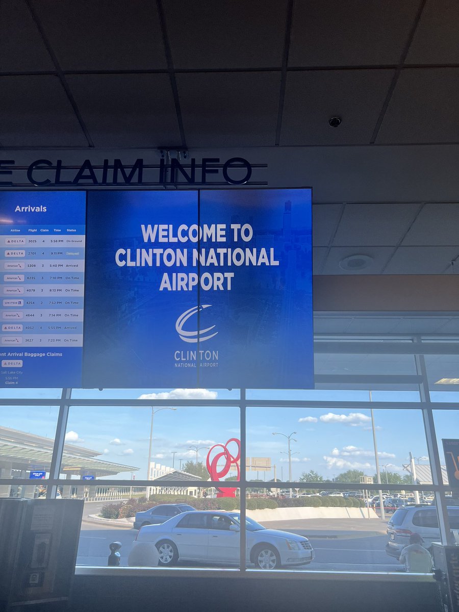 Bill and Hillary Clinton airport…I am inside you. Gross…