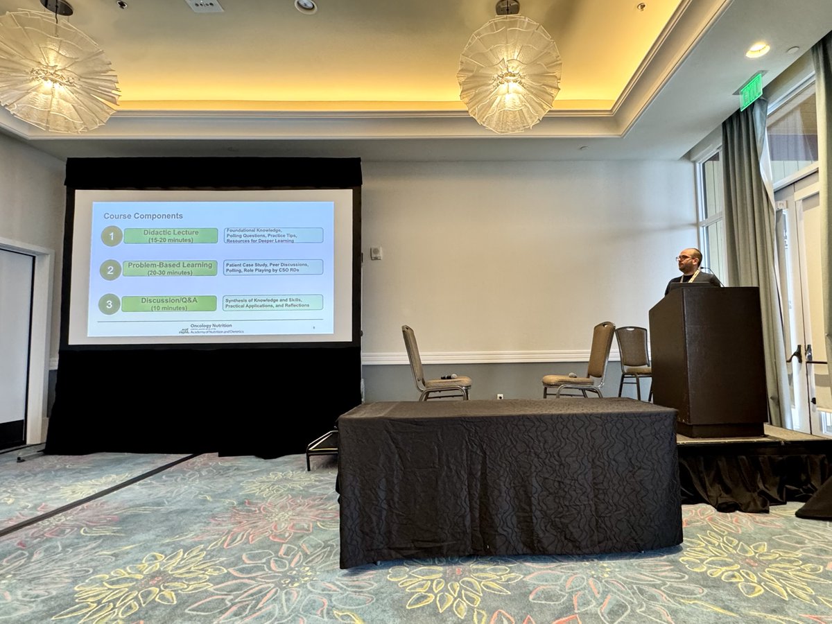 onc_dpg's tweet photo. Day 1 = strong start 💥
Two pre-symposium tracks, one goal: advancing oncology nutrition care
• Adult Oncology Nutrition Fundamentals
• BMT &amp; Immunotherapy Nutrition Innovations
In-person + virtual = learning without limits 🌎

Swipe for highlights! https://t.co/BRekDb5tGO