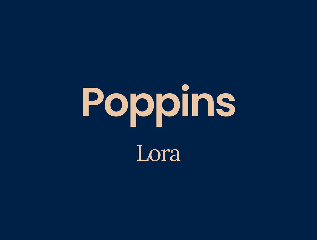UiSavior's tweet photo. Fall in love with this font combinations! 😍 https://t.co/3iQoOKgtvM