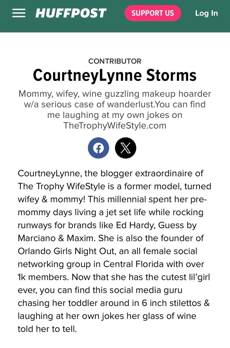 RMDHA's tweet photo. @HuffPost #HuffPost Why do you allow an #antisemite #JEWHATERS to even be published by you? 
It’s not anti-Zionism, it’s Jew hatred. 
#Friday #MentalAbuseCoach <- this psycho coaches people on mental abuse issues? That’s disturbing. #CourtneyLynn #CourtneyNeitzel #TrophyWifeStyle https://t.co/3XXC5tJ4nG