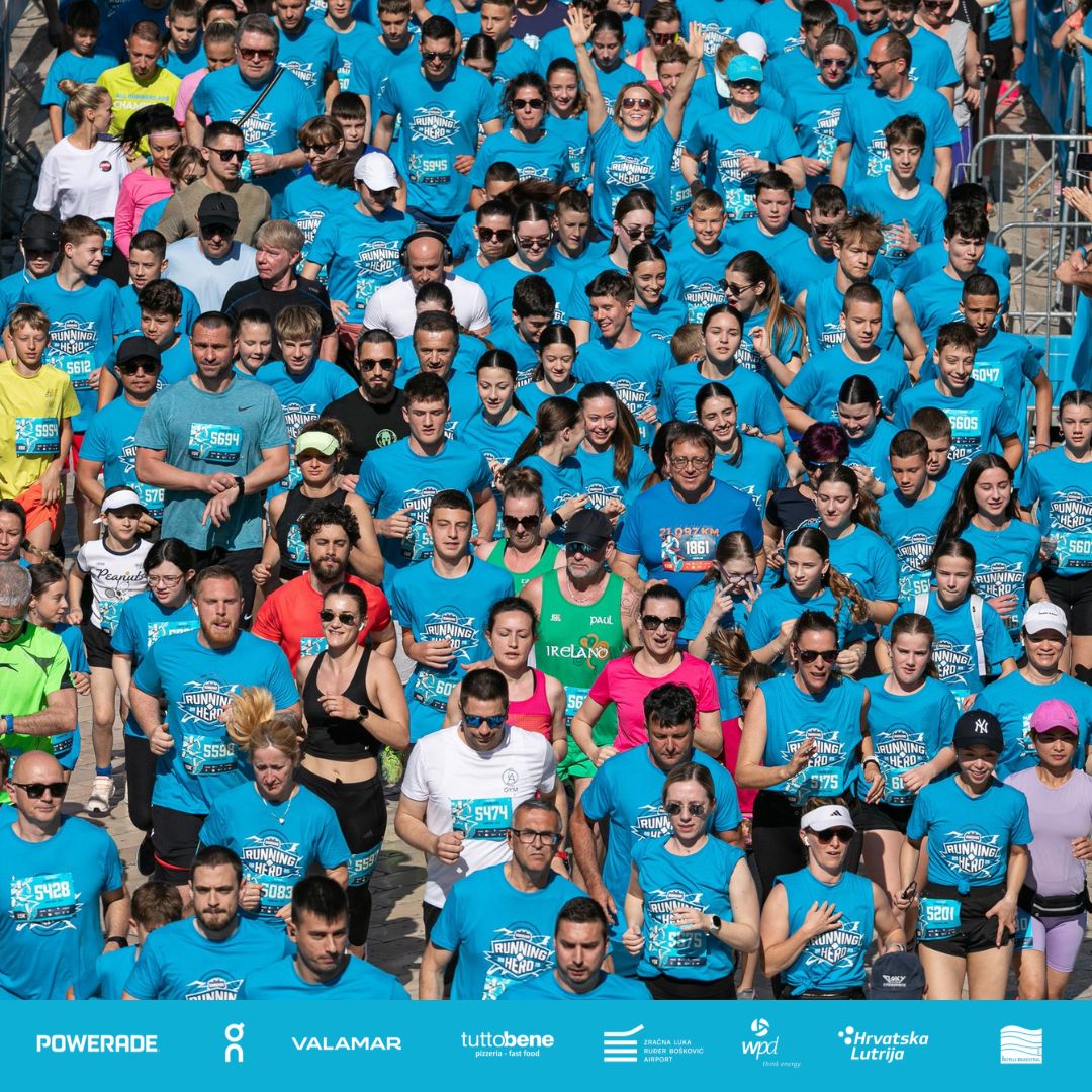 There are fewer than 100 spots left for the Dubrovnik 5K! ⏳🏃🏃‍♀️
Sign up now and come run or cheer!