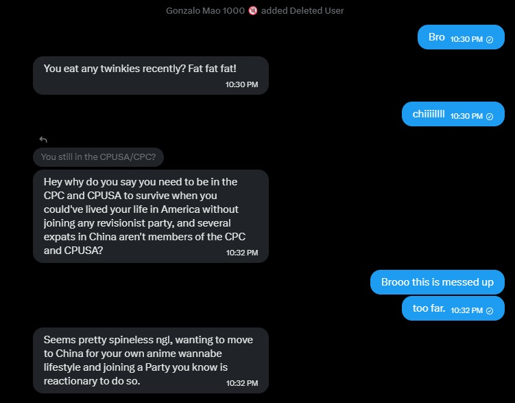FlamesandWingsW's tweet photo. @hawkmao @AvawaveMaoism @incacolafan @echetus @Greekcommie1917 He deleted his personal account because of Someone that i used to know. This is what he did https://t.co/BHNc3NE49e