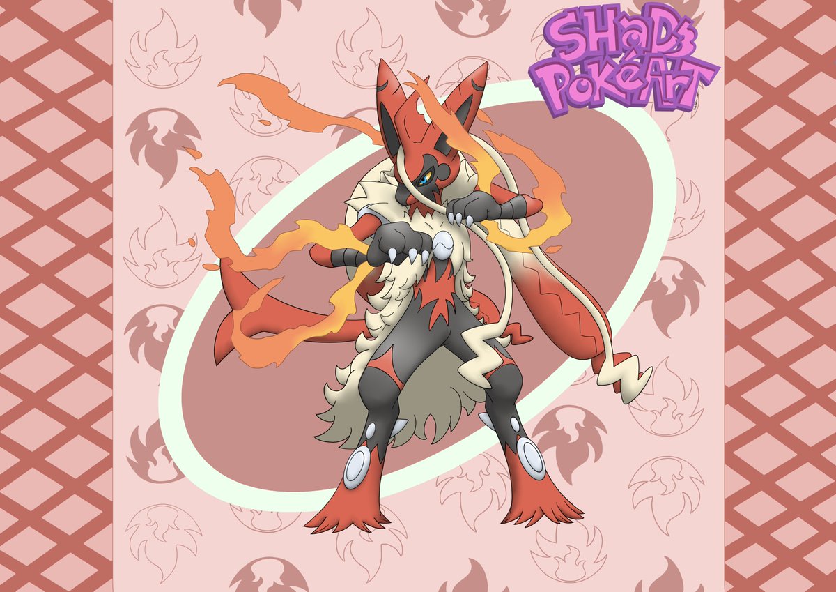 SkyPage16's tweet photo. Mega Blaziken x Mega Lucario Z - Request by blufirenegade on Tiktok #pokemon #pokemonart #fakemon #pokemonfusion #shadzpokeart #pokemonfanart #blaziken #lucario #megablaziken #megalucario #megalucarioz #pokemondrawing #pokemonfan #digitalart #art https://t.co/vHM0ujh8Rj