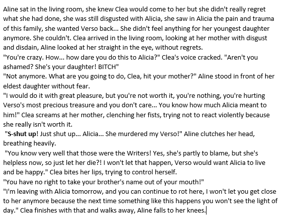 JasinyTops's tweet image. Continuation of the Clea and Alicia fanfic ("My Sister is Disabled")

This time there's more action, Aline does something dramatic that makes Clea show her badass side when she protecting Alicia, and there's also a new plot direction. Enjoy!