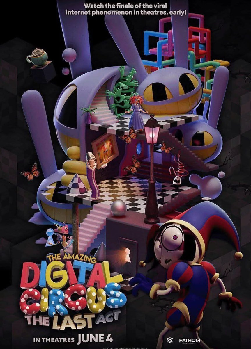 hariii_reeah's tweet photo. @Cinemex Tío Cinemex espero pueda respondernos oh sí hay la posibilidad de que el último capítulo de The Amagazing Digital Circus sea transmitido mediante ustedes, nos haría mucha ilusión ya que somos de los pocos países de Latinoamérica que no están incluidos en la trasmisión 😿😿 https://t.co/FcoBO4qTmH