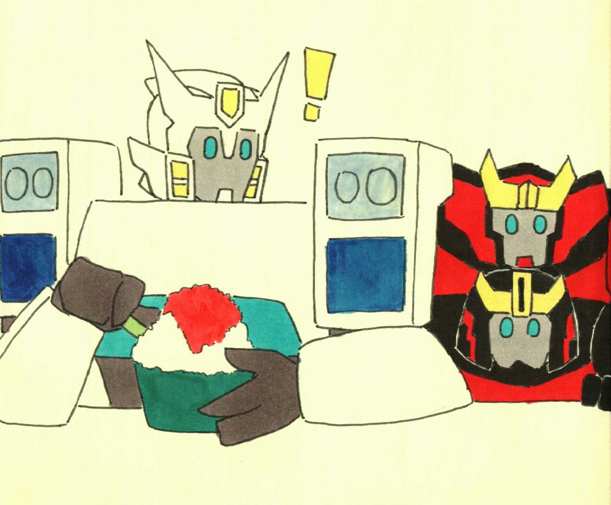 Jazminr50173985's tweet photo. #transformers #robotsindisguise2015 #drift #slipstream #jetstorm #minicons #maccadam
Shaved ice https://t.co/MBA53N0Nef