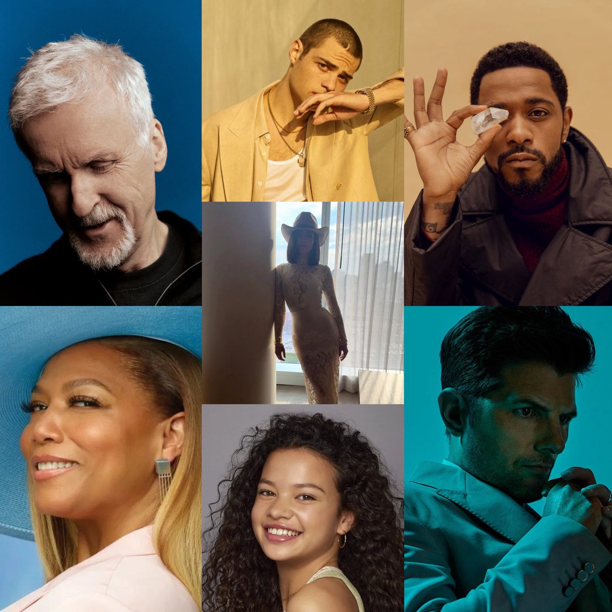 FilmUpdates's tweet image. CinemaCon has unveilied its list of honorees for 2026:

• James Cameron (Cinema United Spirit of the Industry)
• Queen Latifah (Cultural Impact in Film)
• LaKeith Stanfield (Star of the Year)
• Adam Scott (Excellence in Acting)
• Noah Centineo (Star of Tomorrow)
• Zoey