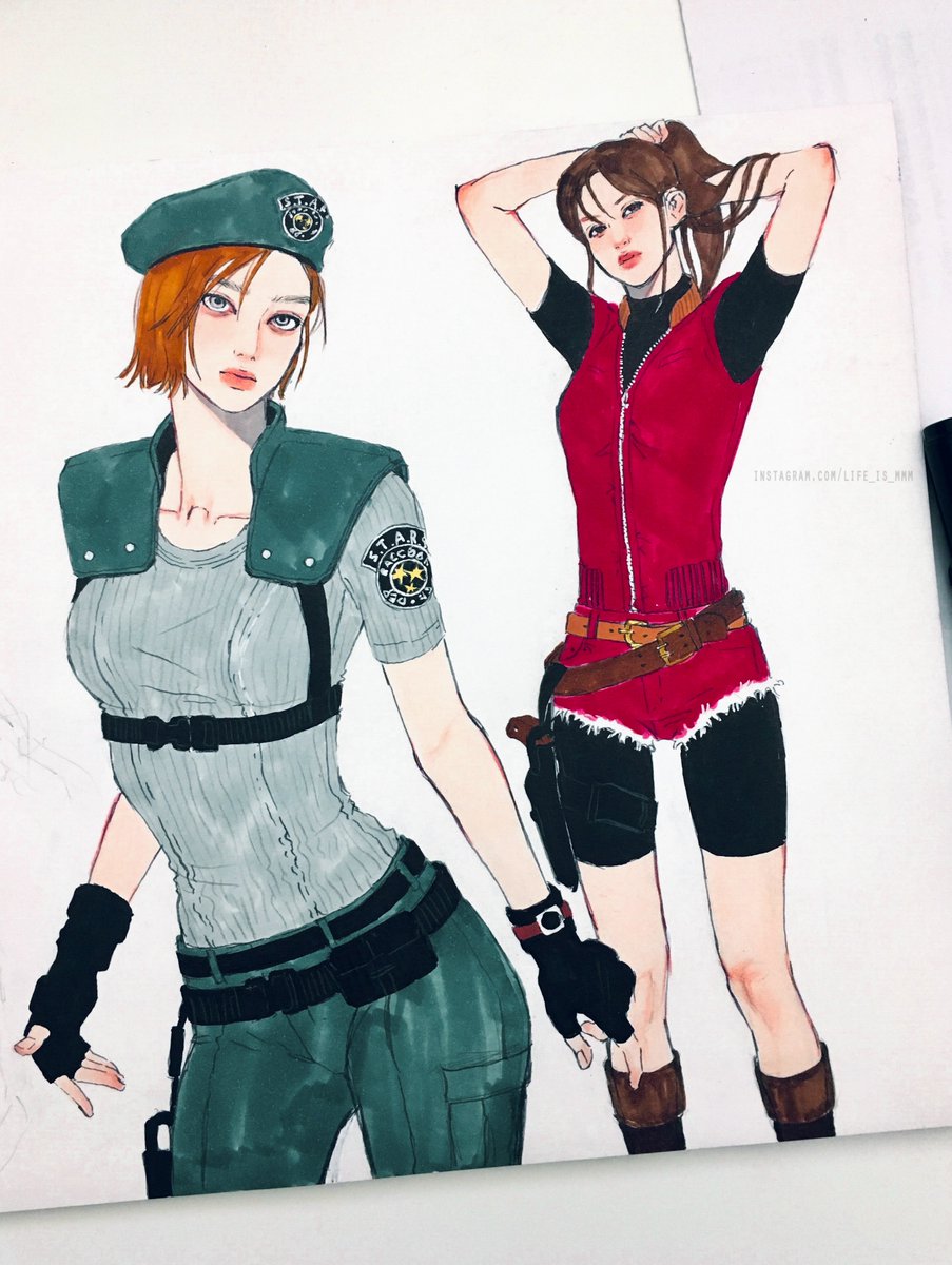 👮🏻👮🏻

marker sketch
#jillvalentine #claireredfield #residentevilfanart #residentevil2 #refanart