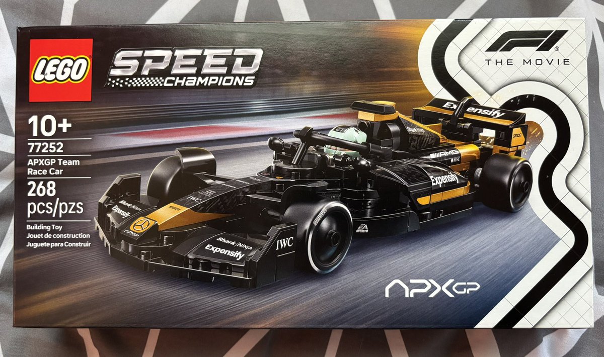 KNSage's tweet photo. Coming soon to the Podcast YouTube Channel. F1 Lego builds are back! I have 3 new ones to build, and this one is up first! #Lego #Legobuild #F1 #F1Lego #F1movie #F1MovieLego https://t.co/IIrfVQZCzj