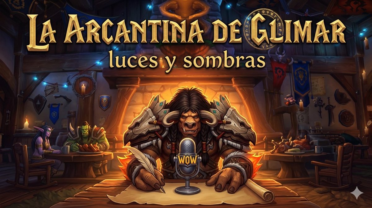 Glimar_WoW's tweet image. 🍻 ¡La Arcantina de Glimar abre sus puertas!

Acompáñame en este primer episodio: "Luces y Sombras". Charlaremos sobre el lore, la actualidad de Azeroth y mucho más.

🗓️ Domingo 12 de Abril 🕒 15:00h 📍 En Youtube
#WorldOfWarcraft #WoW #Podcast #LaArcantina

Trae tu propia Jarra