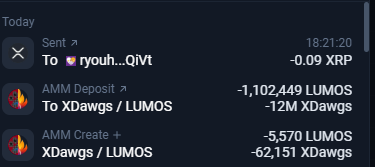 Black_Mkt_Dawgs's tweet image. Dev sold some supply to cover the LP cost to build this bridge! 

@LumosCore 

LP pool loading! Looking forward to this partnership!