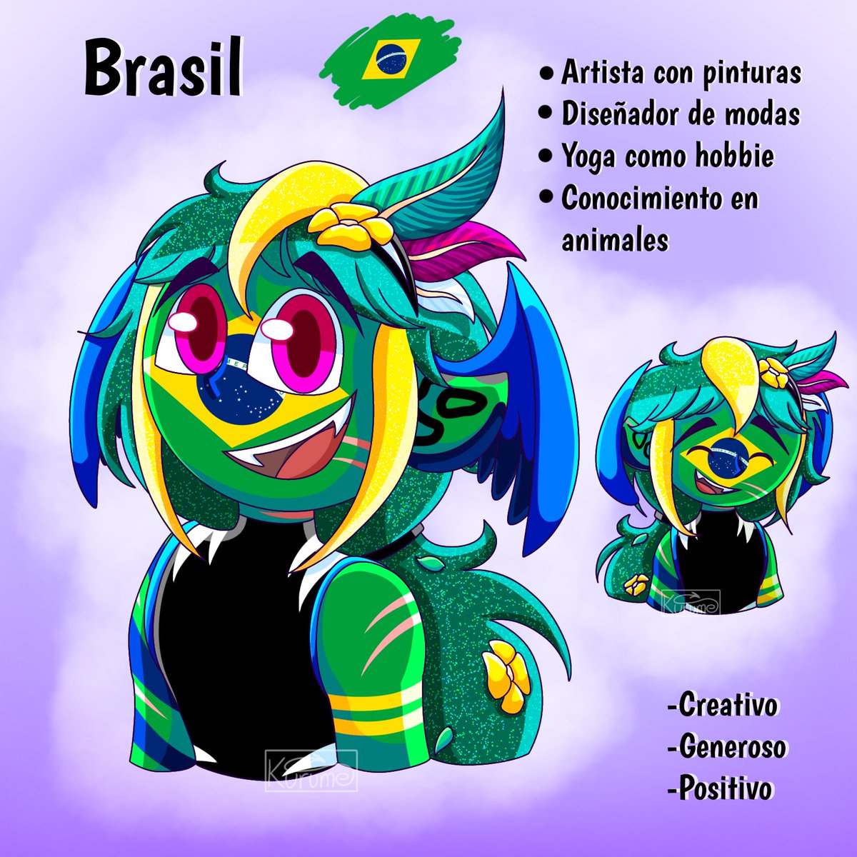 Kurume__00's tweet photo. 🇧🇷 Brasil 🇧🇷

#countryhumans #countryhumansbrasil #brasilcountryhumans #countryhumansfandom https://t.co/EQNsF0kw6o