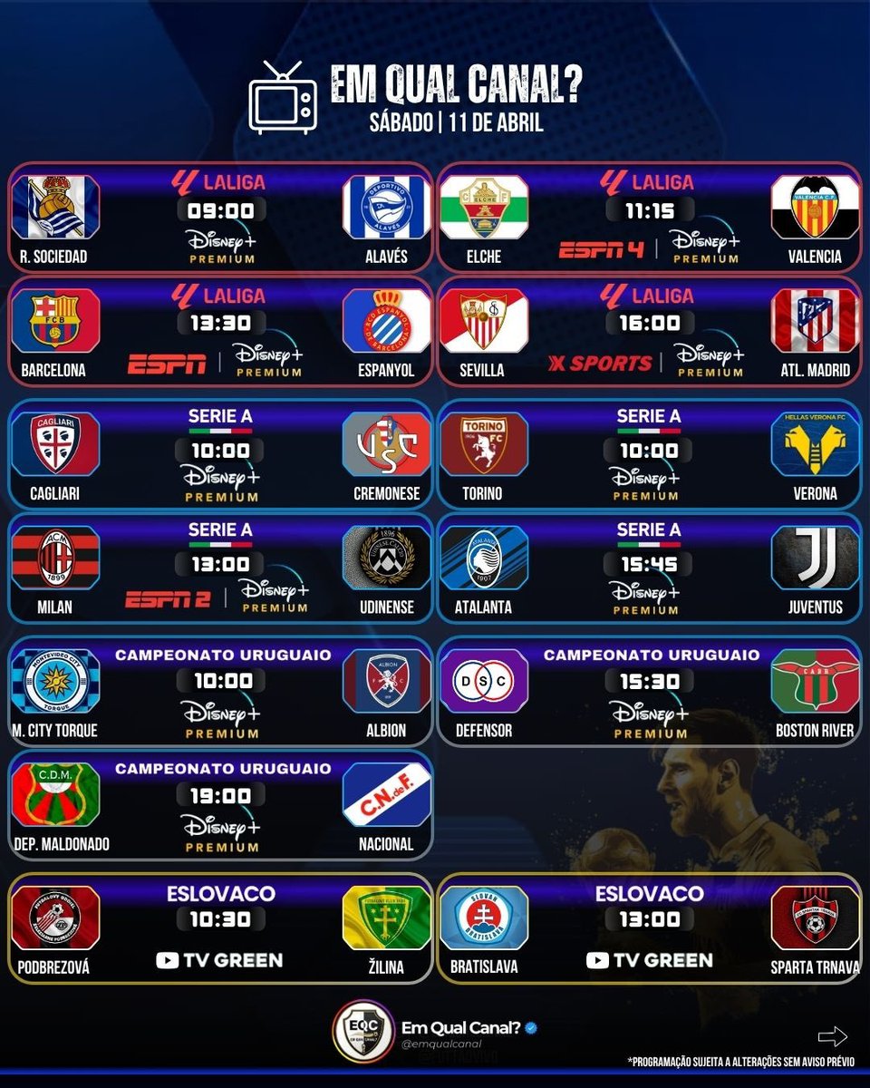 Em Qual Canal? tweet media