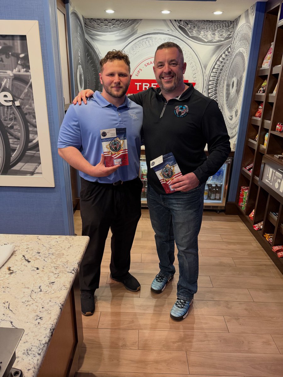 FFSNACKSLLC's tweet photo. 🔥🇺🇸NEW RETAIL LOCATION 🇺🇸🔥

You can now find Freedom Fighters Pretzels at the Hampton Inn by Hilton  New Paltz, NY

Proud to partner with such a well-known and welcoming spot right here in the Hudson Valley. Whether you’re staying overnight or just passing through grab a bag! https://t.co/jWsSxqSXEZ