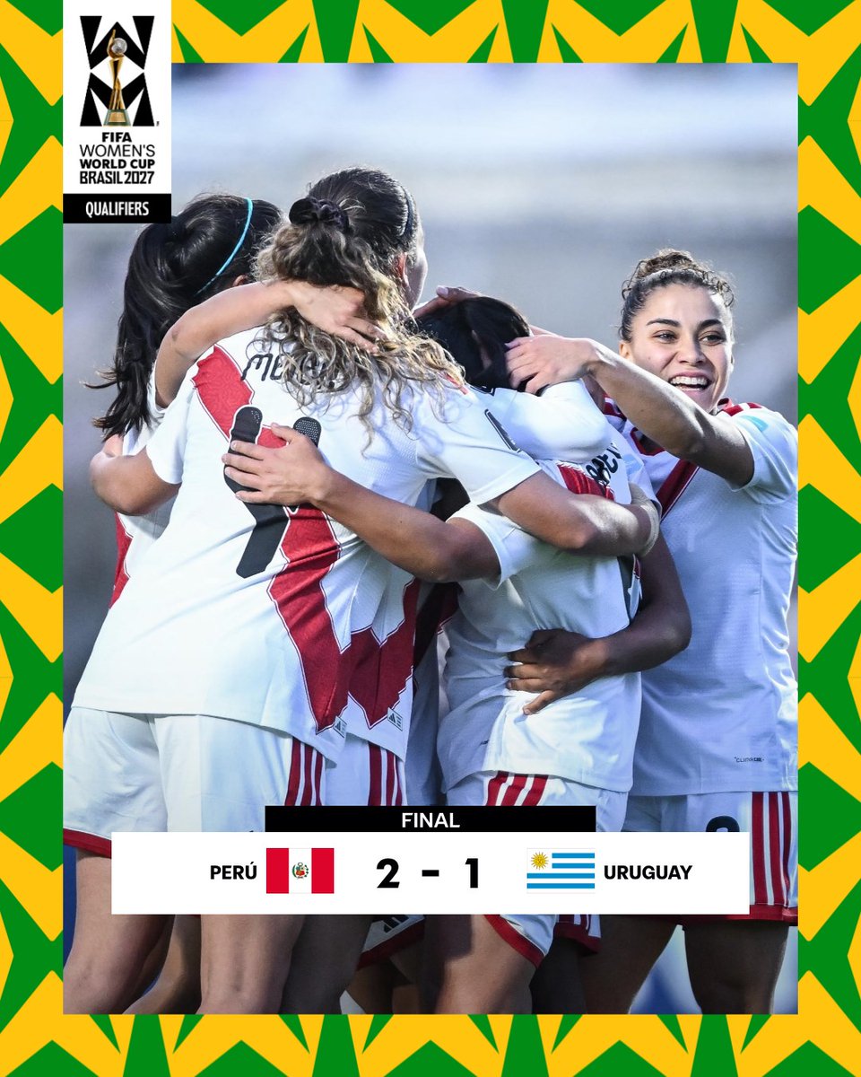 fifaworldcup_es's tweet photo. Segundo triunfo para Perú en la Liga de Naciones Femenina. 👏🇵🇪

#FIFAWWC | @SeleccionPeru https://t.co/CS7BM2PXVS