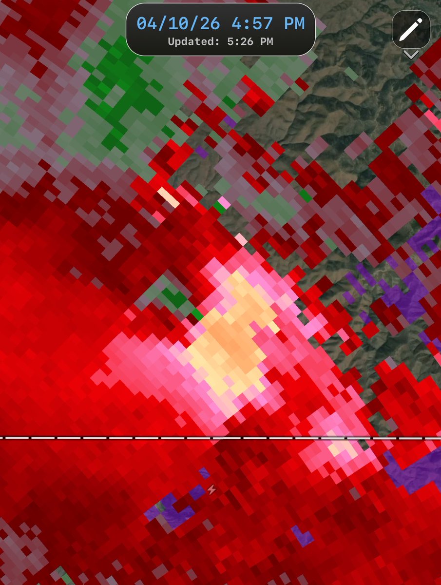 SWFWeather's tweet photo. Seeing what we’re seeing? Rotation just northwest of Elko, NV! No reports of tornadoes or anything like that yet. We’ll keep you updated! https://t.co/HmPFi4IUAK