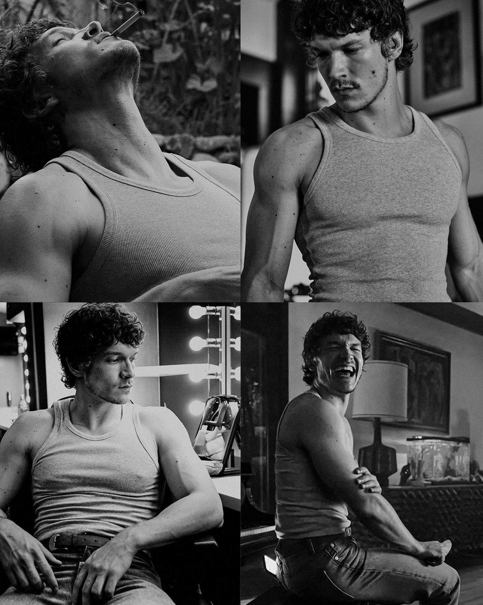 Connor Storrie behind the scenes of Nia DaCosta’s ‘LOOK BEHIND YOU’. 📷