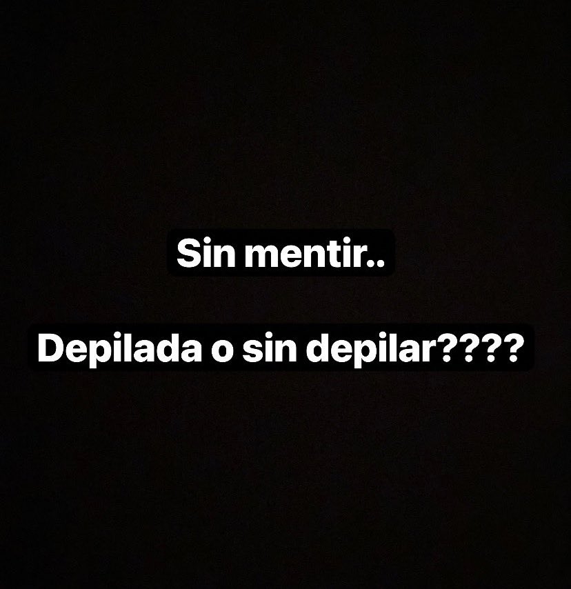 Pregunta sería 😅