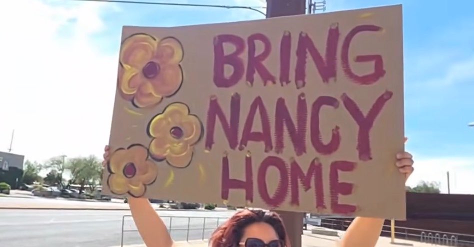 imadriienne's tweet photo. #NancyGuthrie #BringNancyHome #FindNancyGuthrie      

🚨 There is another sign wave tomorrow, Saturday 11 April, at the same area, Alvernon & 22nd, Tucson.

This is a busy intersection so this will be great for everyone to speak to people & continue to keep Nancy Guthrie’s name & case alive🙏🏼 

#BRINGNANCYHOME 💛