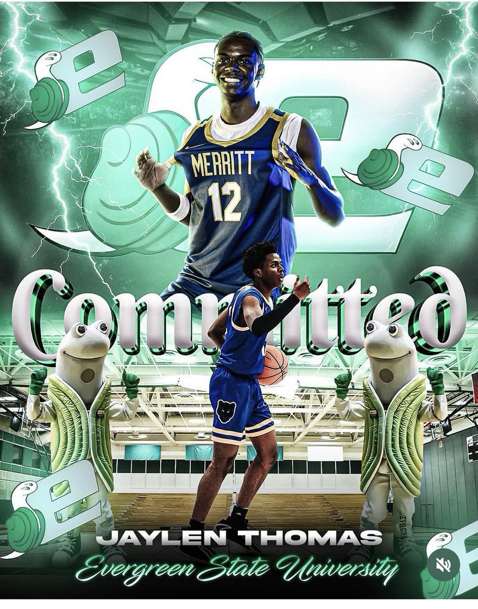 Merrittjchoops's tweet photo. Congrats to sophomore @JayThomas12 on committing to Evergreen U! 

#merritthoops 

Another one moving on https://t.co/ygOhrdHGat