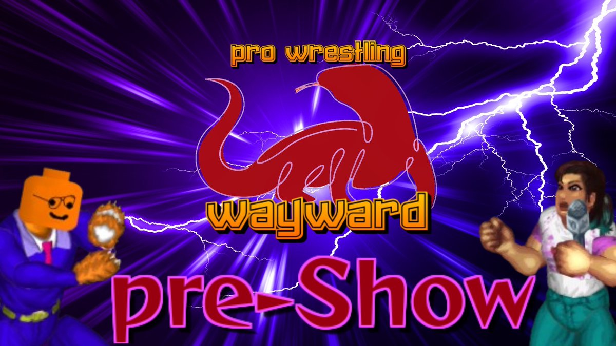 waywardkouhou's tweet photo. 🦎#FPW_WAYWARD 4.11PreShow！  
・古杵がセコンドで存在感を発揮？
・第1試合で珍決着
#ファイプロ #firepro 
https://t.co/qZ3jhraBKj https://t.co/zcPL4Nk3Ii