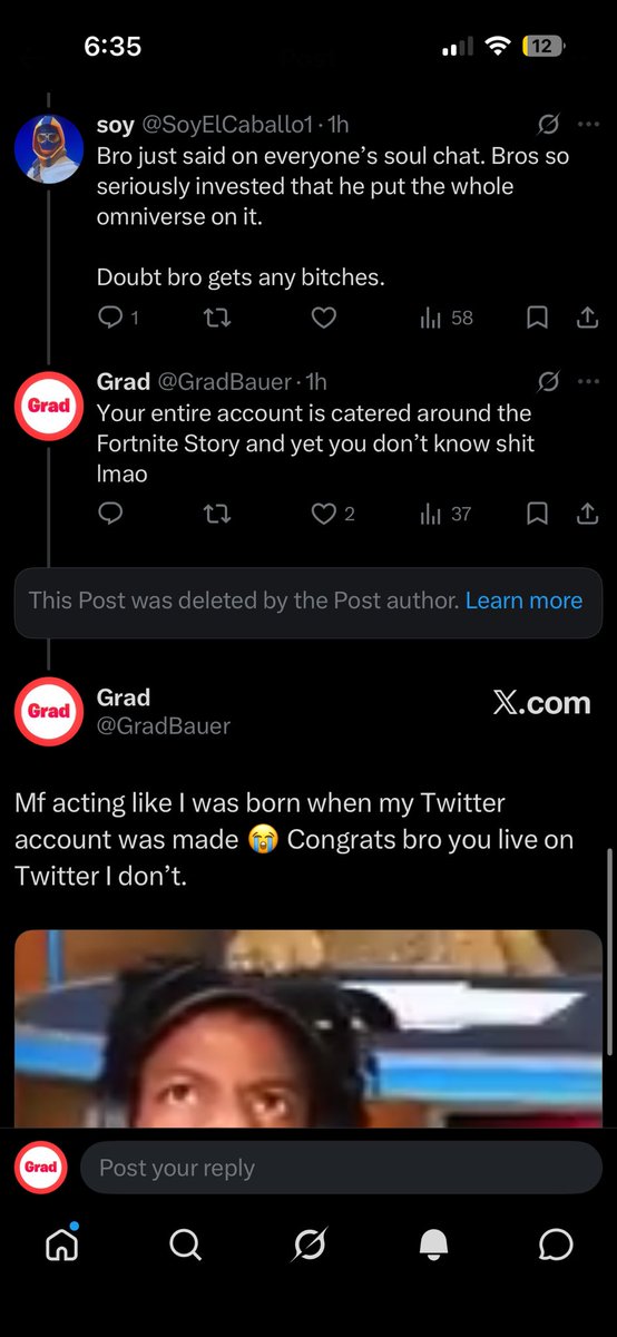 Grad tweet media