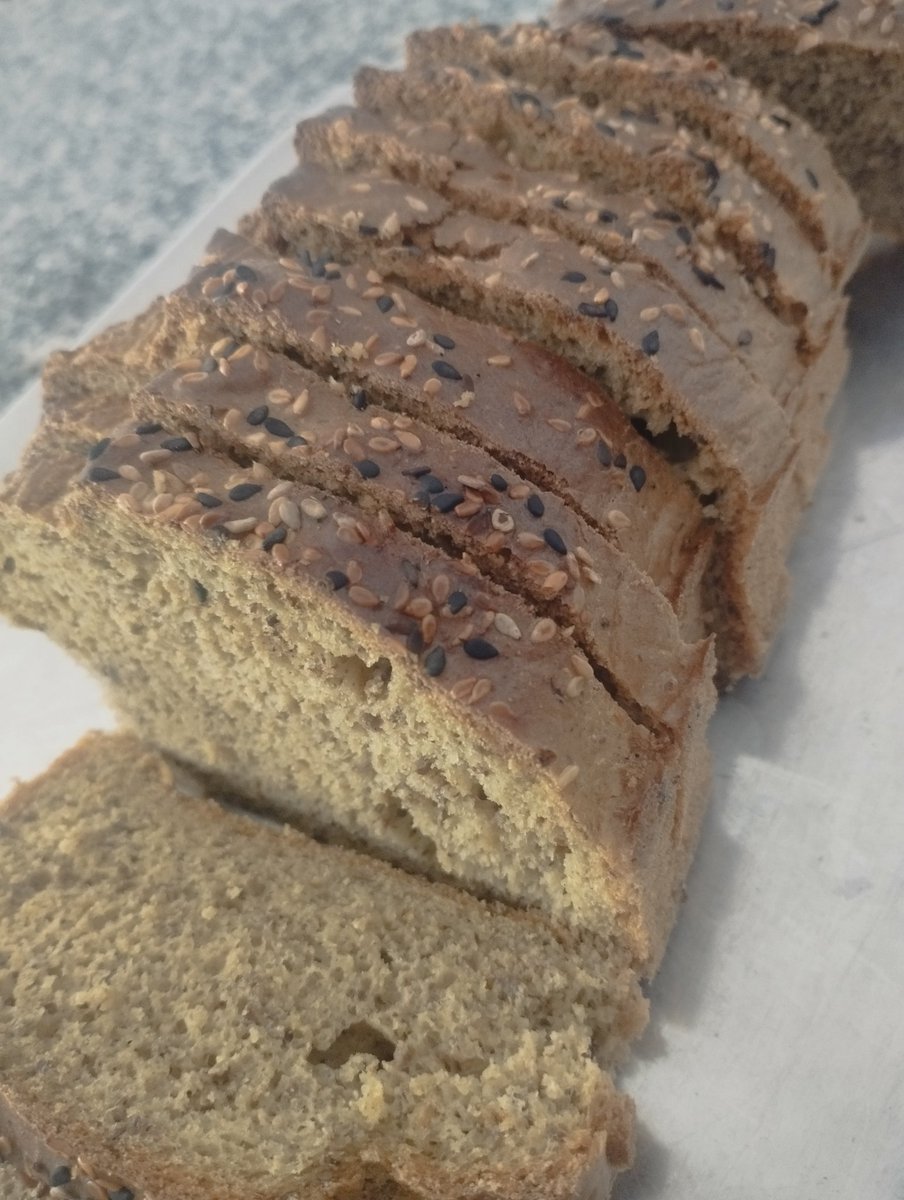 Isabel0122's tweet photo. Vean como me quedo
“Pan de plátano verde”
✅ Sin harinas añadidas
✅ Sin azúcar añadida
✅ Libre de gluten. https://t.co/9VmI54Rl98