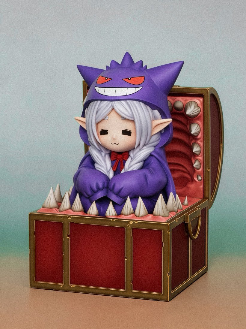 Gengar bby 💜👻 tweet media