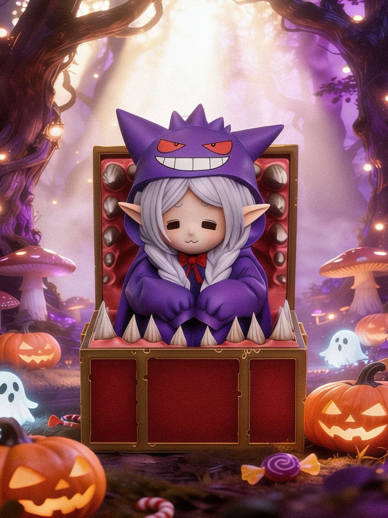 Gengar bby 💜👻 tweet media
