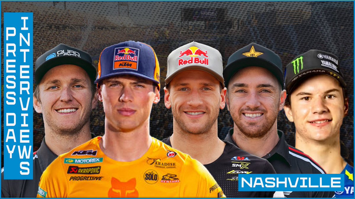 Press day interviews from Nashville with Roczen, Prado, Savatgy, and more.

youtu.be/FSUATNlbhNA?si…