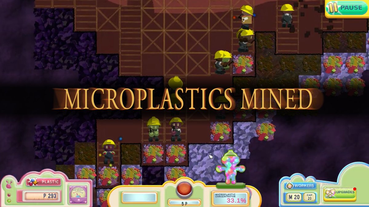 glorgosmines's tweet photo. Our miners may not know what a weekend is, but we sure do! Happy Friday from the Glorgo dev team!
Glorgo’s Microplastics Mine is an absurd incremental game being developed by students at USC for the AGP program 2025-26 cohort. Visit us at Expo in May 2026! #gamedev #uscgames https://t.co/TeYHxybGHR