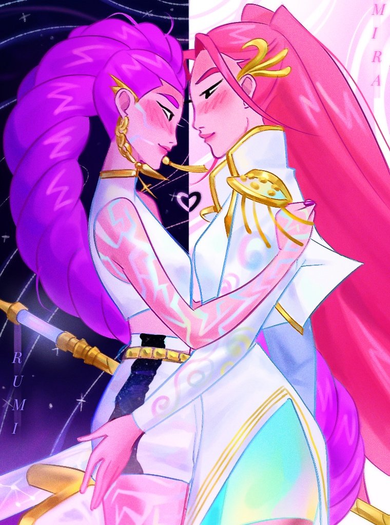 mnimi_x's tweet image. #rumira #KPDH #KPOPDEMONHUNTERS