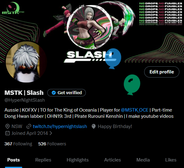 HyperNightSlash's tweet photo. Obligatory birthday post, 25 trips around the sun 🥳 https://t.co/bpJN7ptTUa