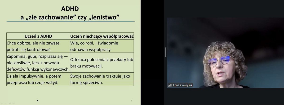 dokszta's tweet photo. Warsztaty dla nauczycieli polonijnych: „Zrozumieć, a nie oceniać. Praktyczne podejście do ucznia z ADHD”, z p. Anną Gawryluk. 
@kultura_gov_pl @MEN_GOVPL @PLinNewYork @InstytutIRJP https://t.co/bQYb79tIq5